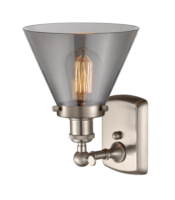 One Light Wall Sconce from the Ballston collection in Brushed Satin Nickel finish