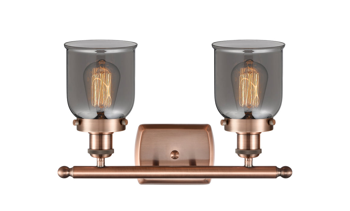 Two Light Bath Vanity from the Ballston collection in Antique Copper finish