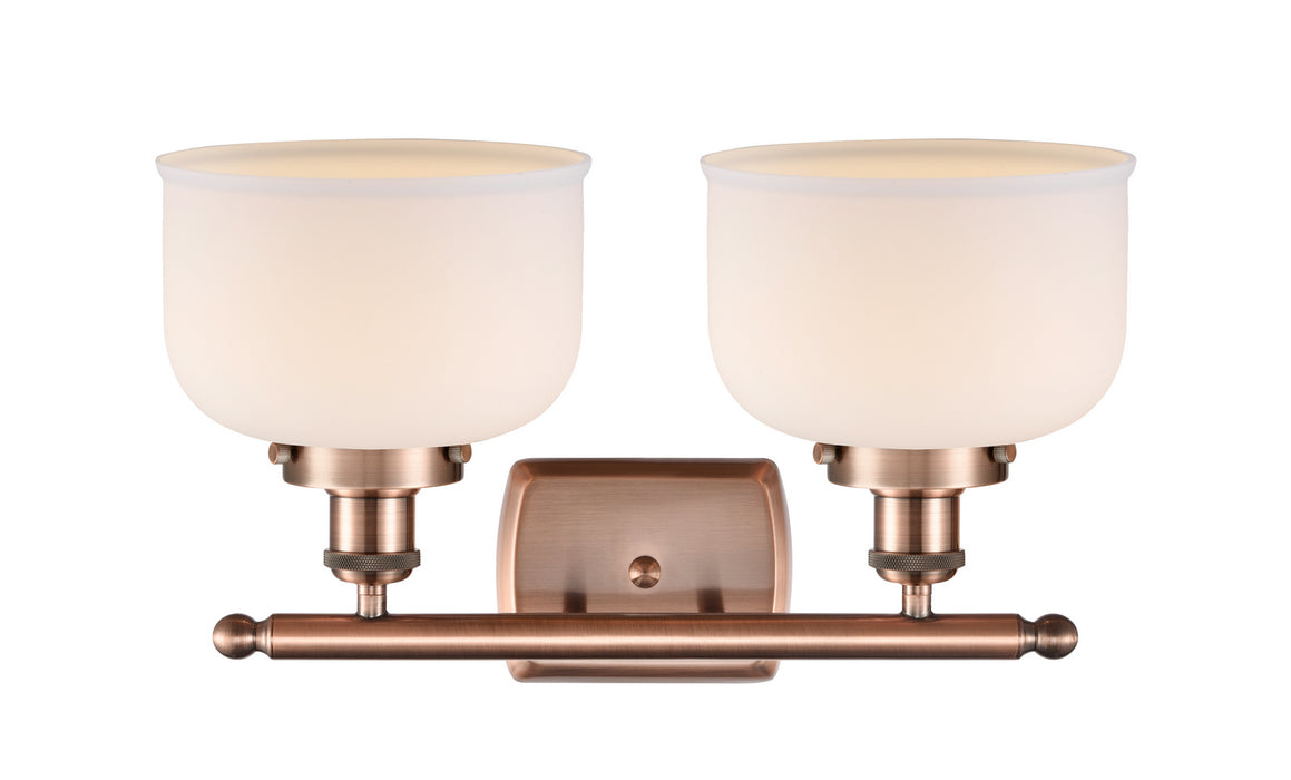 Two Light Bath Vanity from the Ballston collection in Antique Copper finish