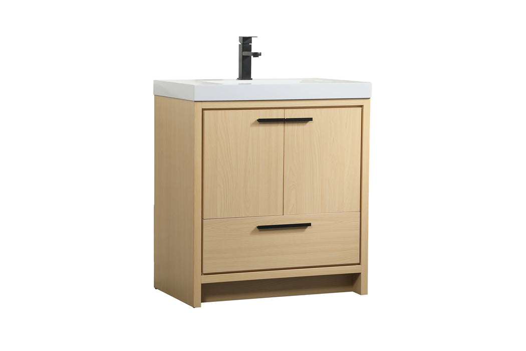 Bathroom Vanity Set from the Wyatt collection in Maple finish