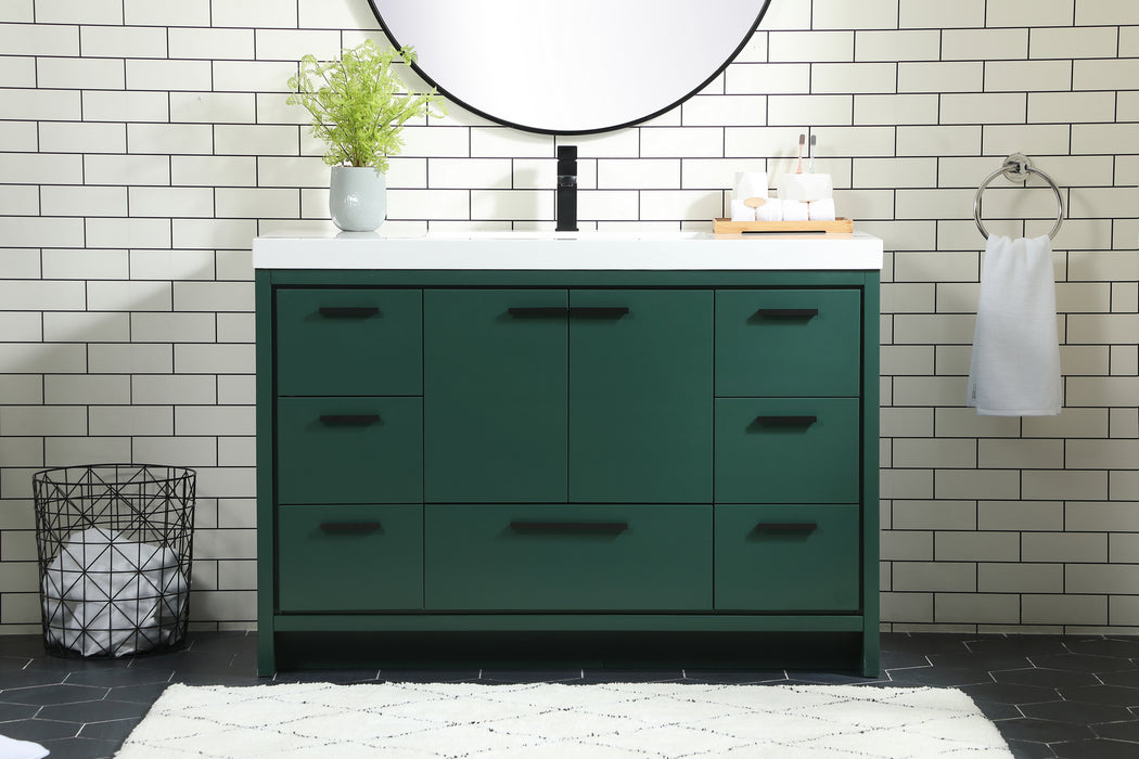 Bathroom Vanity Set from the Wyatt collection in Green finish