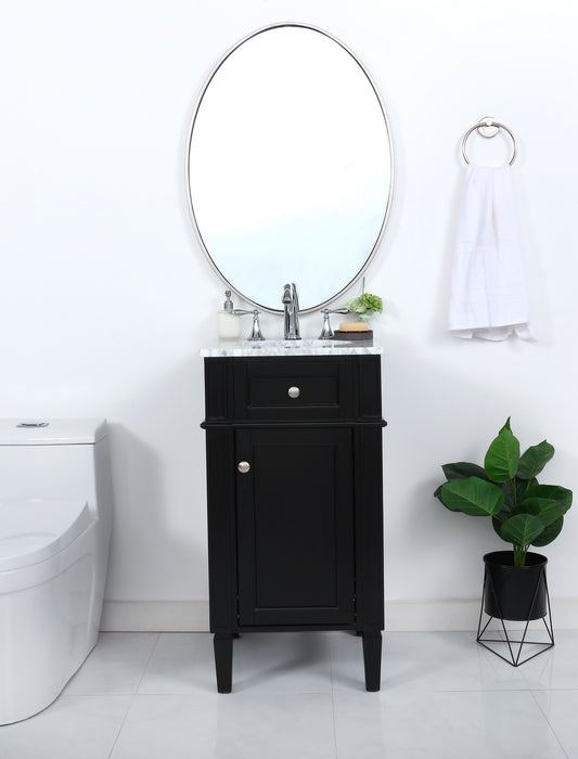 Bathroom Vanity Set from the Park Avenue collection in Black finish