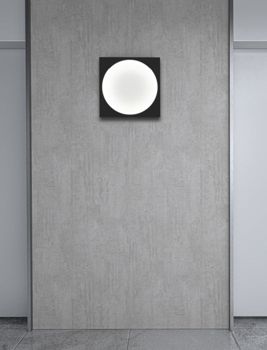 LED Wall Sconce from the Vuoto™ collection in Satin Black finish