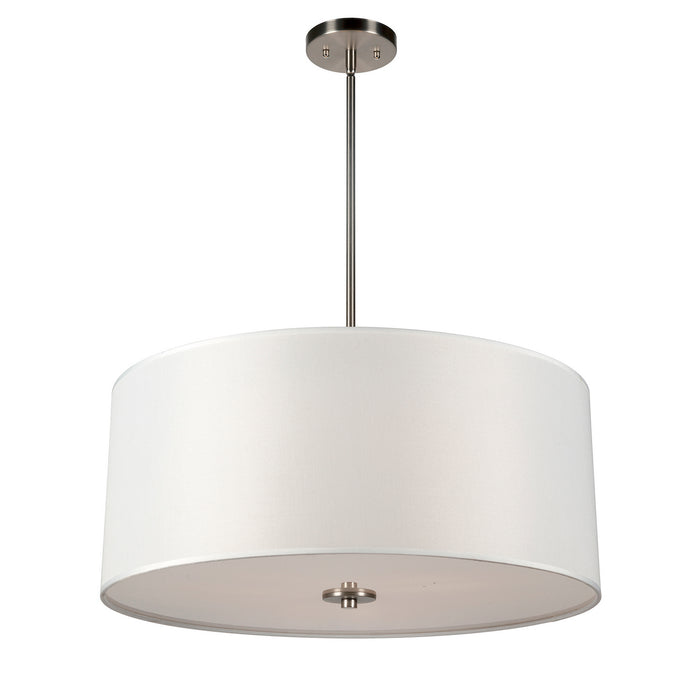 Three Light Pendant from the Betty collection in Brushed Nickel finish