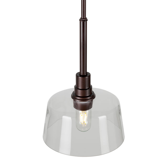 One Light Mini Pendant from the Acopa collection in Antique Bronze finish