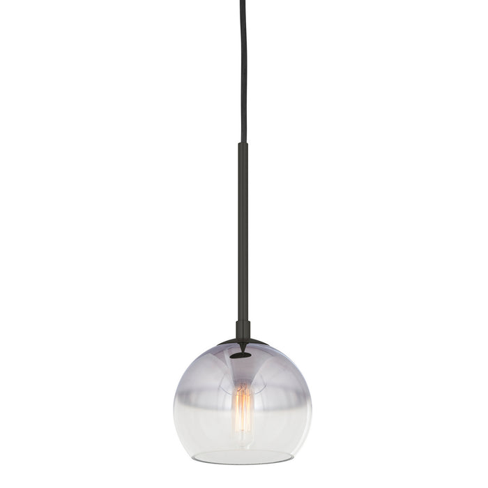 One Light Pendant from the Callisto collection in Black finish