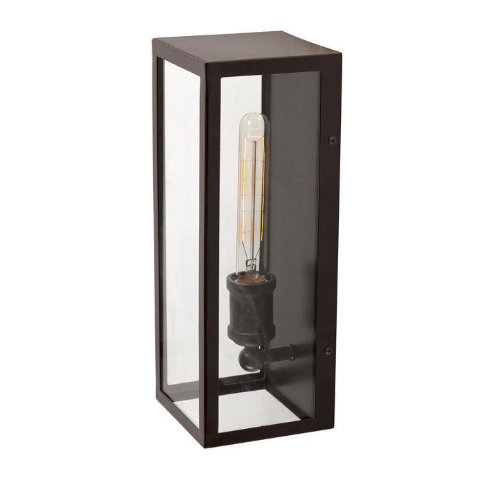 One Light Outdoor Lantern from the Erin collection in Antique Bronze finish