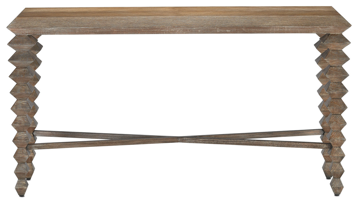 Console Table in Light Pepper finish