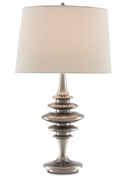 One Light Table Lamp in Black Nickel finish