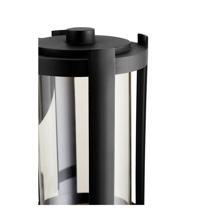 LED Outdoor Lantern from the Solu collection in Noir finish