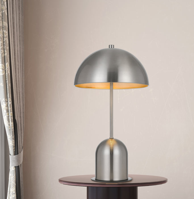 One Light Accent Lamp from the Peppa collection in Brushed Steel finish