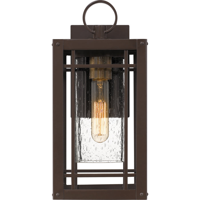 One Light Outdoor Wall Mount from the Pelham collection in Western Bronze finish