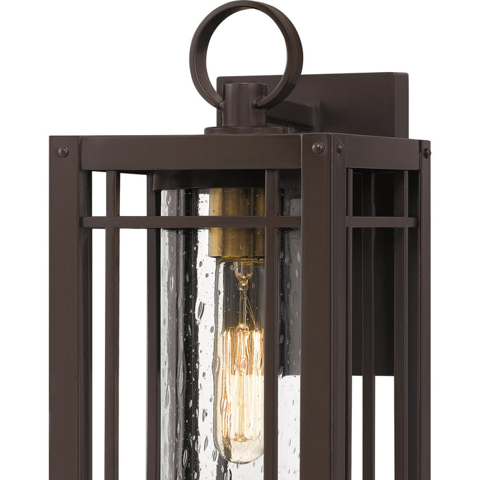 One Light Outdoor Wall Mount from the Pelham collection in Western Bronze finish