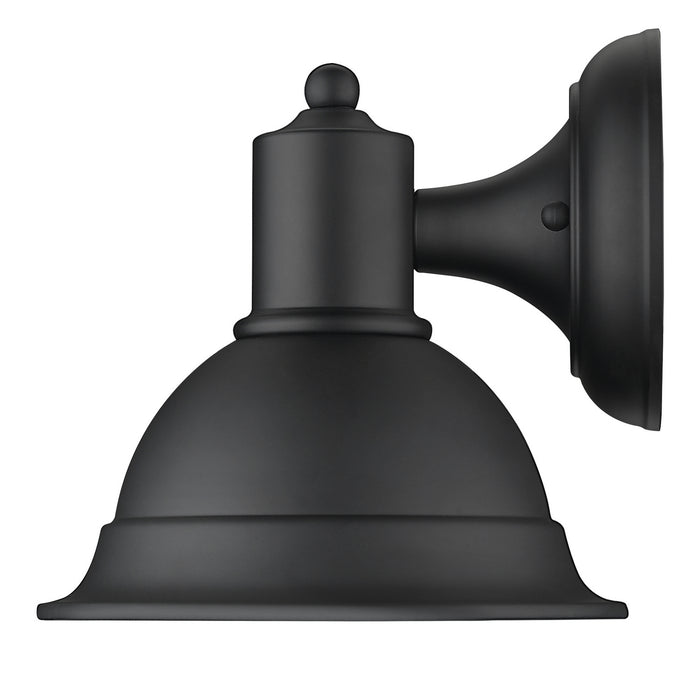 One Light Wall Mount from the Colton collection in Matte Black finish