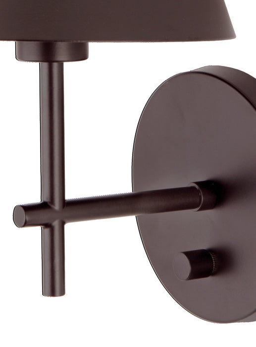 One Light Wall Sconce from the Somerset collection in Oil Rubbed Bronze finish
