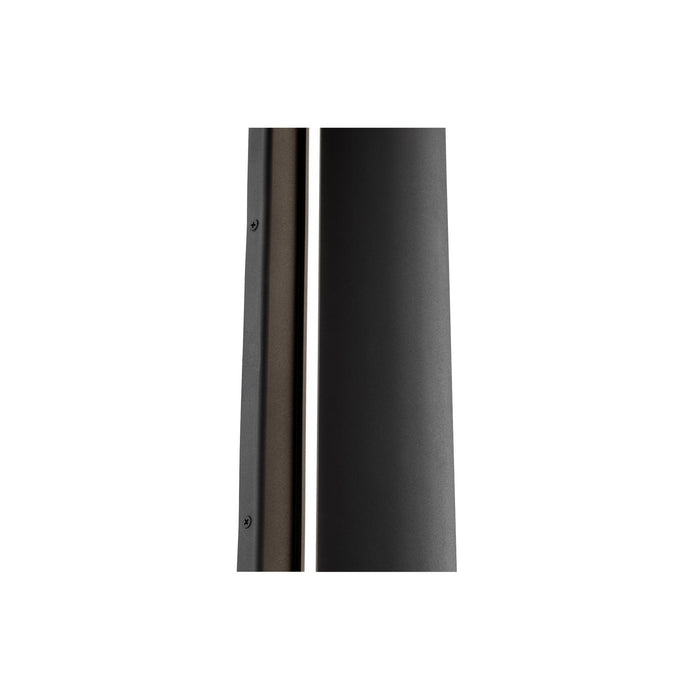 LED Outdoor Wall Lantern from the Artemis collection in Noir finish