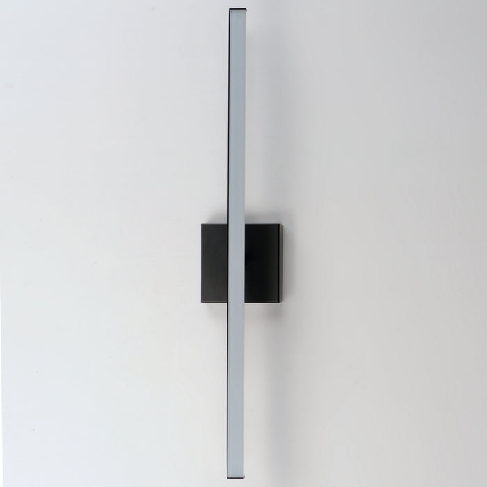 LED Wall Sconce from the Hover collection in Black finish