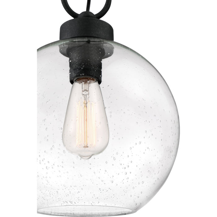 One Light Mini Pendant from the Barre collection in Grey Ash finish