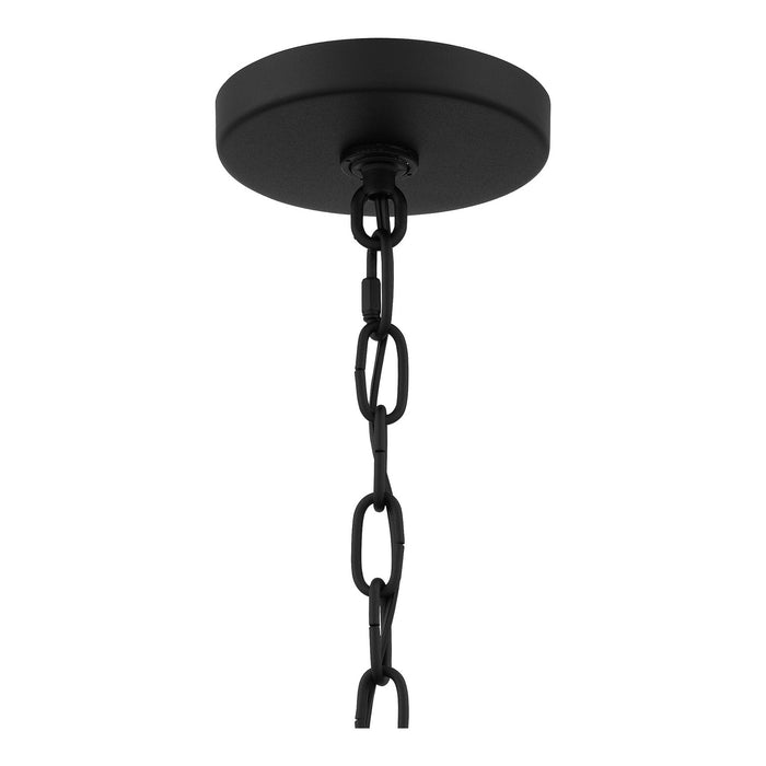One Light Mini Pendant from the Calais collection in Earth Black finish