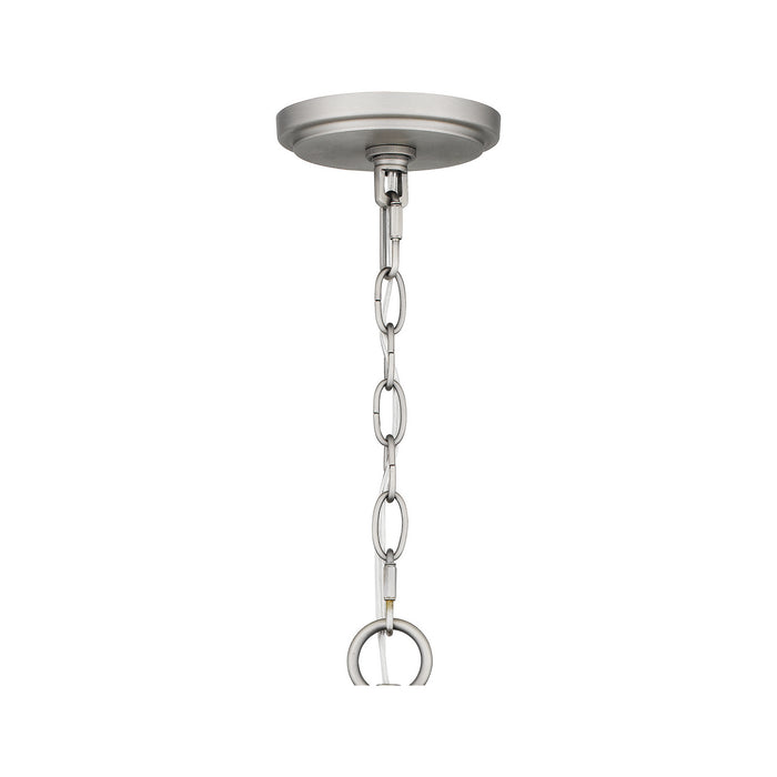 Six Light Chandelier from the Challis collection in Antique Nickel finish