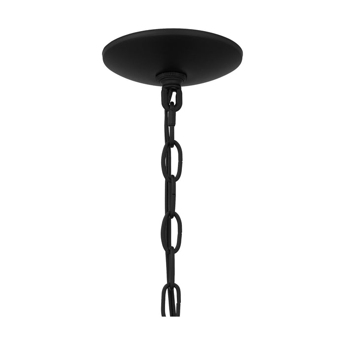 One Light Mini Pendant from the Scout collection in Matte Black finish