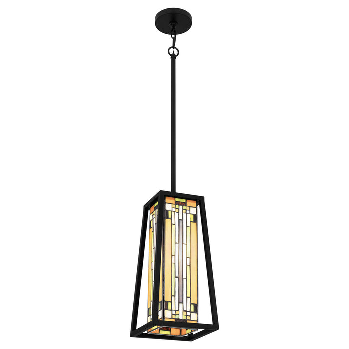 One Light Mini Pendant from the Sierra collection in Matte Black finish