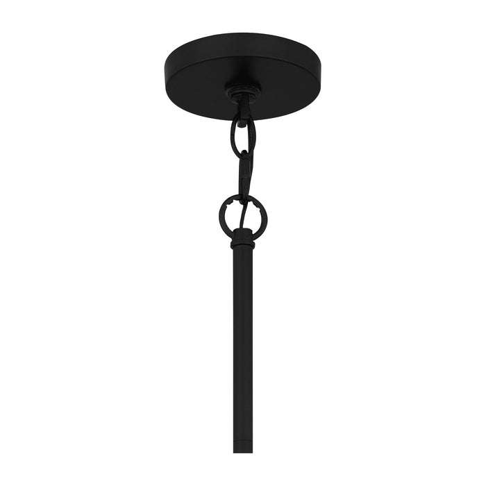 One Light Mini Pendant from the Sierra collection in Matte Black finish