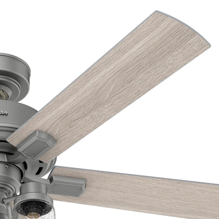 Hunter 52" Hartland Ceiling Fan with LED Light Kit and Pull Chains