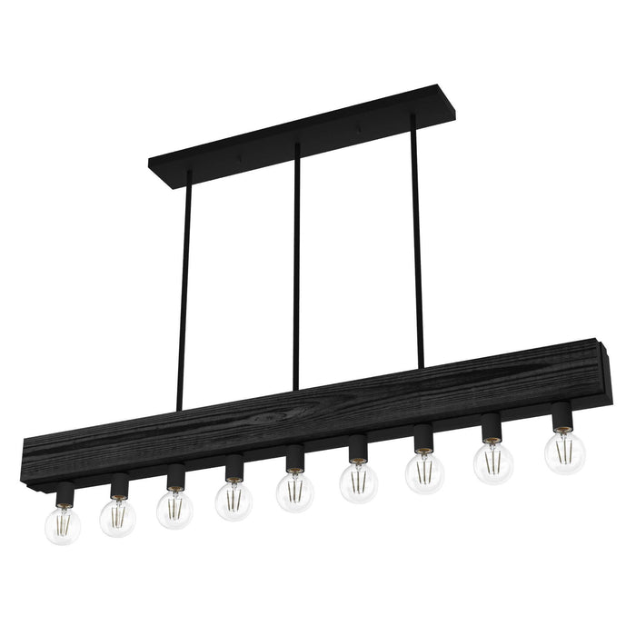 Hunter Donelson Nine Light Linear Chandelier